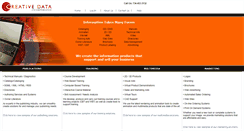 Desktop Screenshot of creativedatainc.com